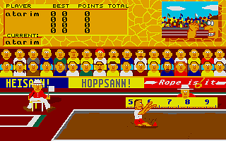 Just Another Silly Sports Sim atari screenshot